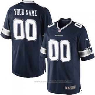 Camiseta NFL Dallas Cowboys Personalizada Azul