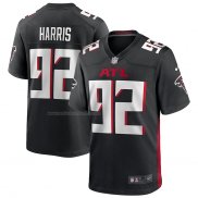 Camiseta NFL Game Atlanta Falcons Charles Harris 92 Negro