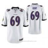 Camiseta NFL Game Baltimore Ravens Willie Henry Blanco