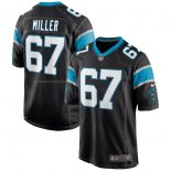 Camiseta NFL Game Carolina Panthers John Miller Negro