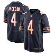 Camiseta NFL Game Chicago Bears Eddie Jackson 4 Azul