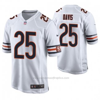 Camiseta NFL Game Chicago Bears Mike Davis Blanco