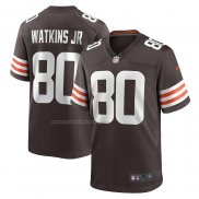 Camiseta NFL Game Cleveland Browns Austin Watkins Jr. Marron