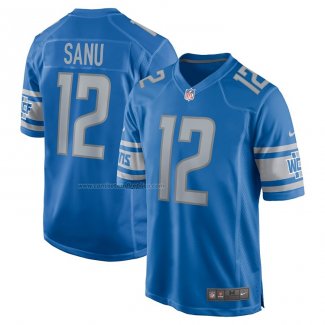 Camiseta NFL Game Detroit Lions Mohamed Sanu Sr. Azul