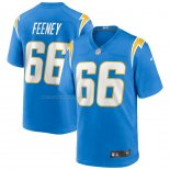 Camiseta NFL Game Los Angeles Chargers Dan Feeney 66 Azul