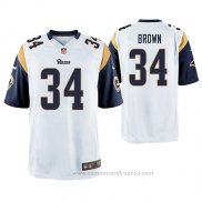 Camiseta NFL Game Los Angeles Rams Malcolm Brown Blanco