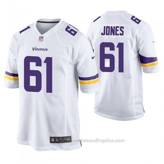 Camiseta NFL Game Minnesota Vikings Brett Jones Blanco