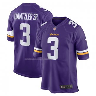 Camiseta NFL Game Minnesota Vikings Cameron Dantzler SR Violeta