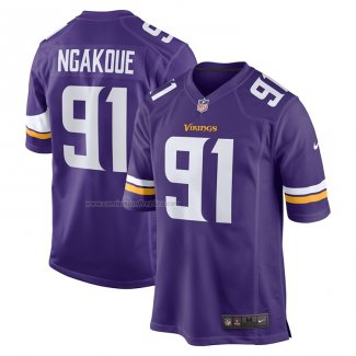 Camiseta NFL Game Minnesota Vikings Yannick Ngakoue Violeta