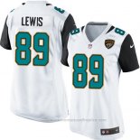 Camiseta NFL Game Mujer Jacksonville Jaguars Lewis Blanco