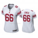 Camiseta NFL Game Mujer New York Giants Shane Lemieux Blanco