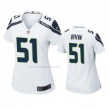 Camiseta NFL Game Mujer Seattle Seahawks Bruce Irvin Blanco