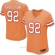 Camiseta NFL Game Mujer Tampa Bay Buccaneers Cholston Naranja