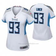 Camiseta NFL Game Mujer Tennessee Titans Dee Liner Blanco