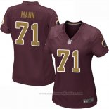 Camiseta NFL Game Mujer Washington Redskins Mann Marron