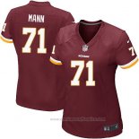 Camiseta NFL Game Mujer Washington Redskins Mann Rojo