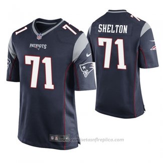 Camiseta NFL Game New England Patriots Danny Shelton Azul