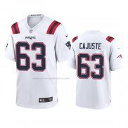 Camiseta NFL Game New England Patriots Yodny Cajuste 2020 Blanco