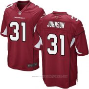 Camiseta NFL Game Nino Arizona Cardinals Johnson Rojo