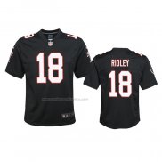 Camiseta NFL Game Nino Atlanta Falcons Calvin Ridley Throwback 2020 Negro