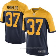 Camiseta NFL Game Nino Green Bay Packers Shields Negro Amarillo