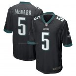 Camiseta NFL Game Philadelphia Eagle Donovan Mcnabb Retired Negro