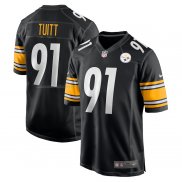 Camiseta NFL Game Pittsburgh Steelers Stephon Tuitt Negro