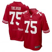 Camiseta NFL Game San Francisco 49ers Laken Tomlinson Rojo