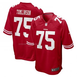 Camiseta NFL Game San Francisco 49ers Laken Tomlinson Rojo