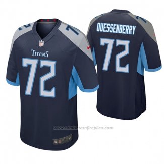 Camiseta NFL Game Tennessee Titans David Quessenberry Azul