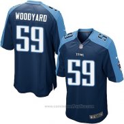 Camiseta NFL Game Tennessee Titans Woodyard Azul2