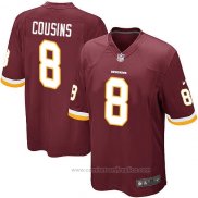 Camiseta NFL Game Washington Redskins Cousins Rojo