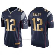 Camiseta NFL Gold Game New England Patriots Brady Profundo Azul