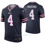 Camiseta NFL Legend Buffalo Bills 4 Steven Hauschka Inverted Azul