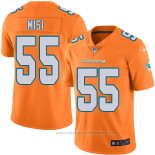 Camiseta NFL Legend Miami Dolphins Misi Naranja