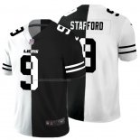 Camiseta NFL Limited Detroit Lions Stafford White Black Split