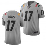 Camiseta NFL Limited Indianapolis Colts Philip Rivers Ciudad Edition Gris