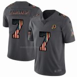 Camiseta NFL Limited Washington Redskins Haskins Jr Retro Flag Negro