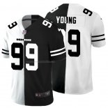 Camiseta NFL Limited Washington Redskins Young White Black Split