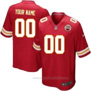 Camiseta NFL Nino Kansas City Chiefs Personalizada Rojo