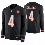 Camiseta NFL Therma Manga Larga Cincinnati Bengals Randy Bullock Negro