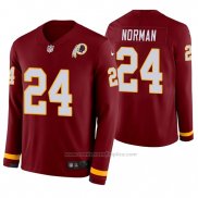 Camiseta NFL Therma Manga Larga Washington Redskins Josh Norman Rojo