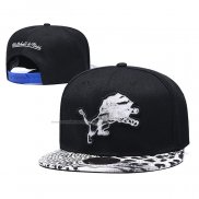 Gorra Detroit Lions Negro Blanco