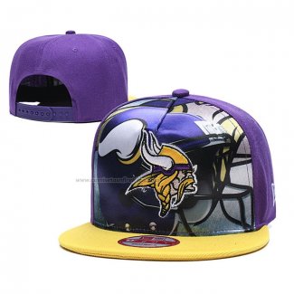 Gorra Minnesota Vikings 9FIFTY Snapback Amarillo Violeta