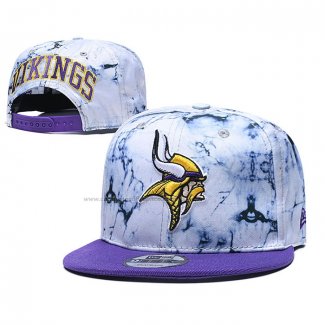 Gorra Minnesota Vikings 9FIFTY Snapback Violeta Blanco