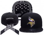 Gorra Minnesota Vikings Negro Amarillo