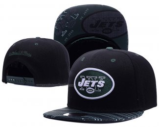 Gorra New York Jets Negro Oscuro Verde