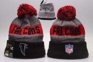 Gorro Atlanta Falcons Gris Rojo Negro