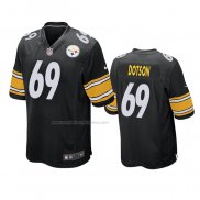 Camiseta NFL Game Pittsburgh Steelers Kevin Dotson Negro